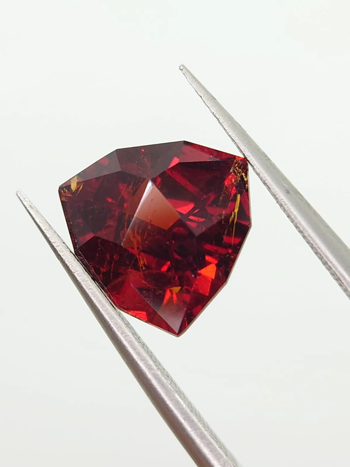 4.44ct Spessartite Garnet Trilliant Cut From Nigeria — view 4